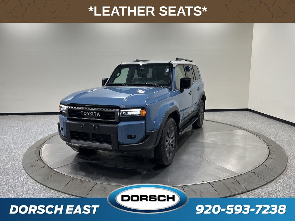 Heritage Blue/Gray Scape 2025 Toyota Land Cruiser 4WD SUV / Crossover Four-Wheel Drive 8-Speed Automatic