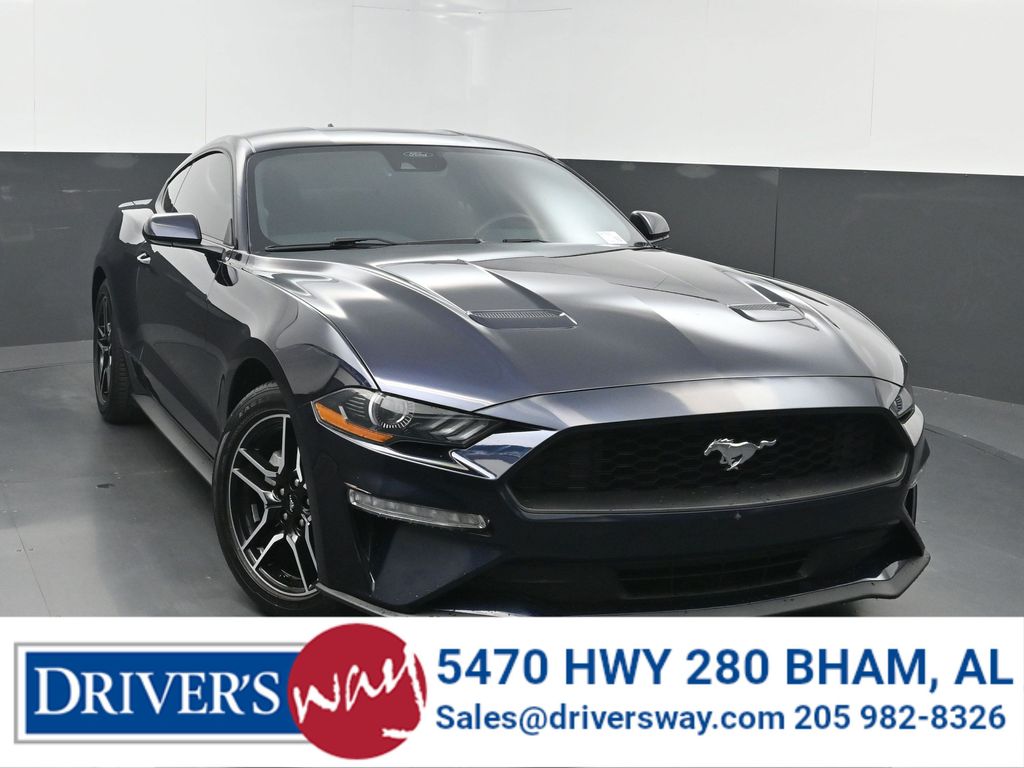 Blue Metallic 2021 Ford Mustang Coupe Rear-Wheel Drive Automatic