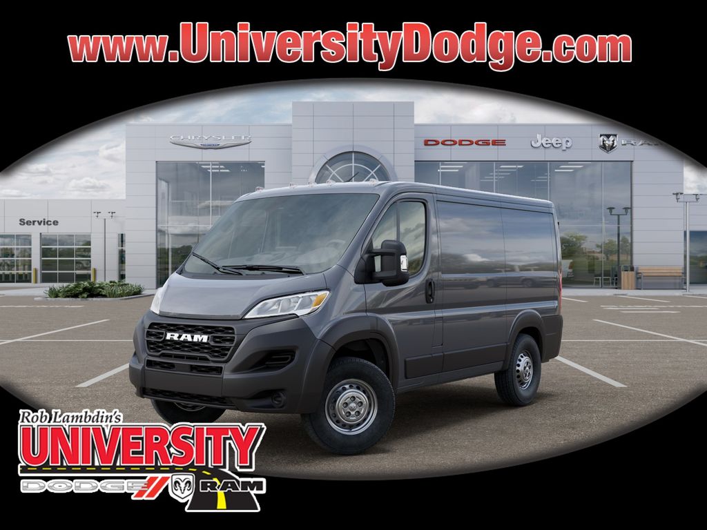 Ceramic Gray Clearcoat 2026 RAM ProMaster 1500 Tradesman 118 Low Roof Cargo Van FWD Van Front-Wheel Drive 9-Speed Automatic