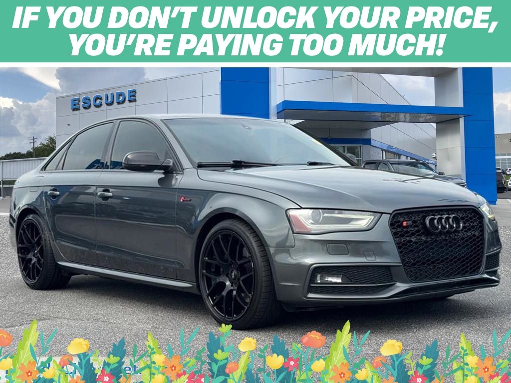 Daytona Gray Pearl 2015 Audi S4 Sedan All-Wheel Drive 7-Speed Automatic