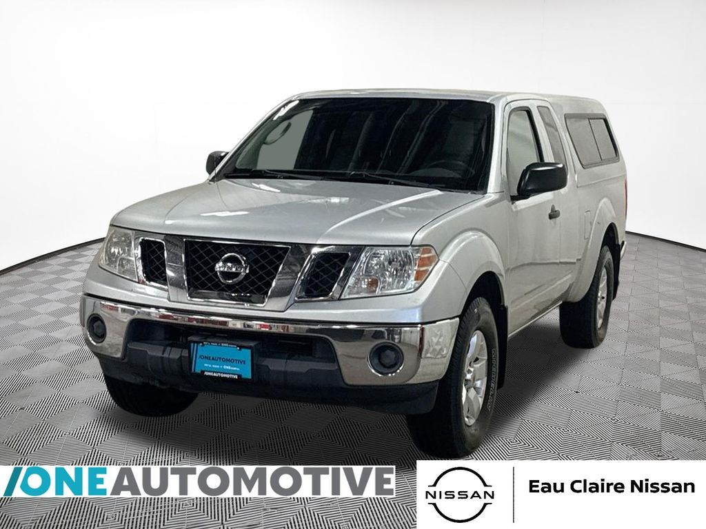 Radiant Silver 2011 Nissan Frontier SV V6 King Cab 4WD Pickup Truck Four-Wheel Drive 5-Speed Automatic Overdrive
