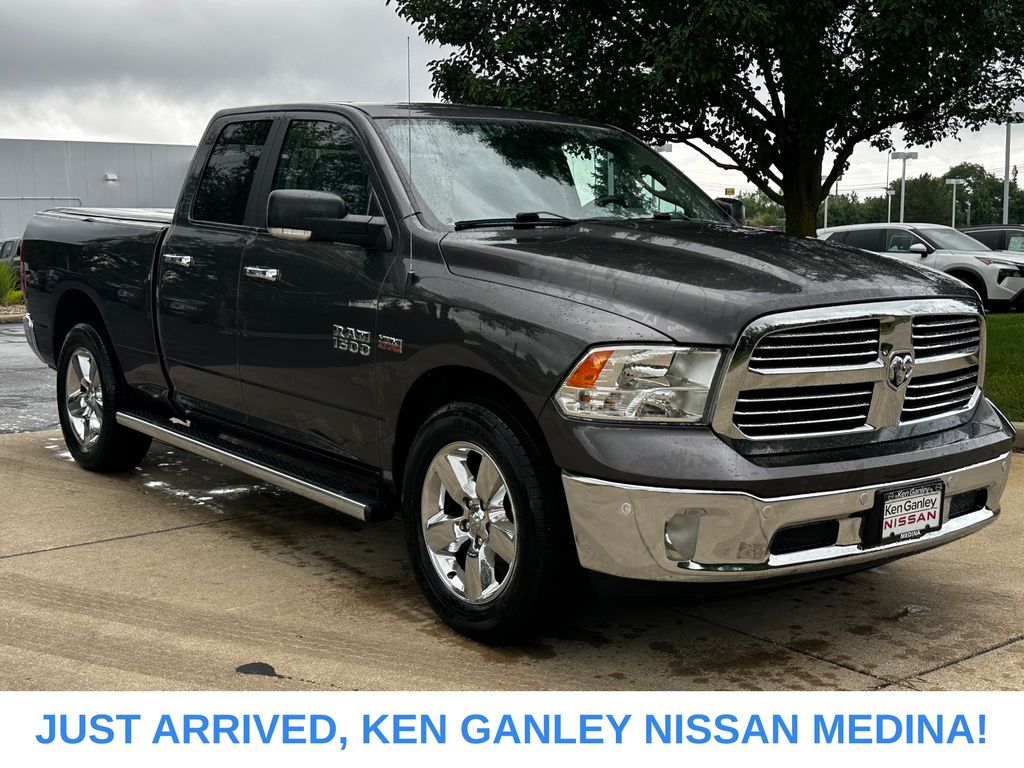 Gray (Granite Crystal Metallic Clearcoat) 2017 RAM 1500 Pickup Truck Four-Wheel Drive 8-Speed Automatic