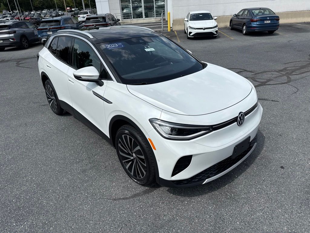 2023 Volkswagen ID.4 Pro S Plus White/off-white at Subaru and VW of Moon Township