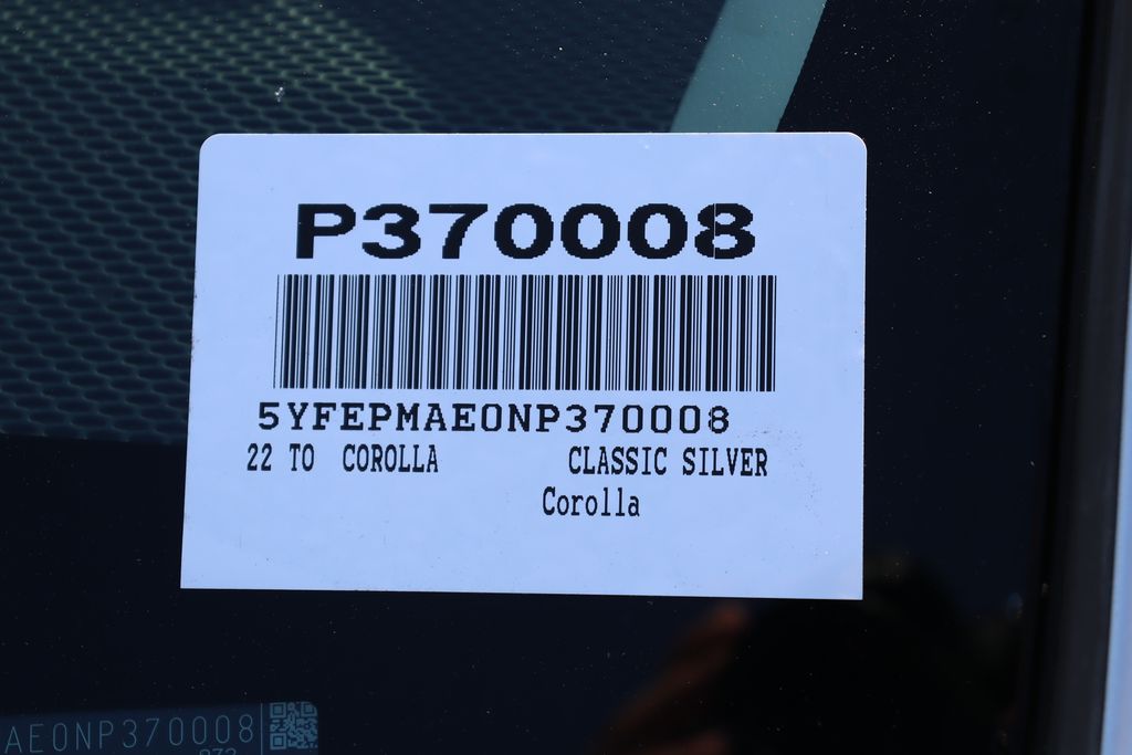 2022 Toyota Corolla LE 7