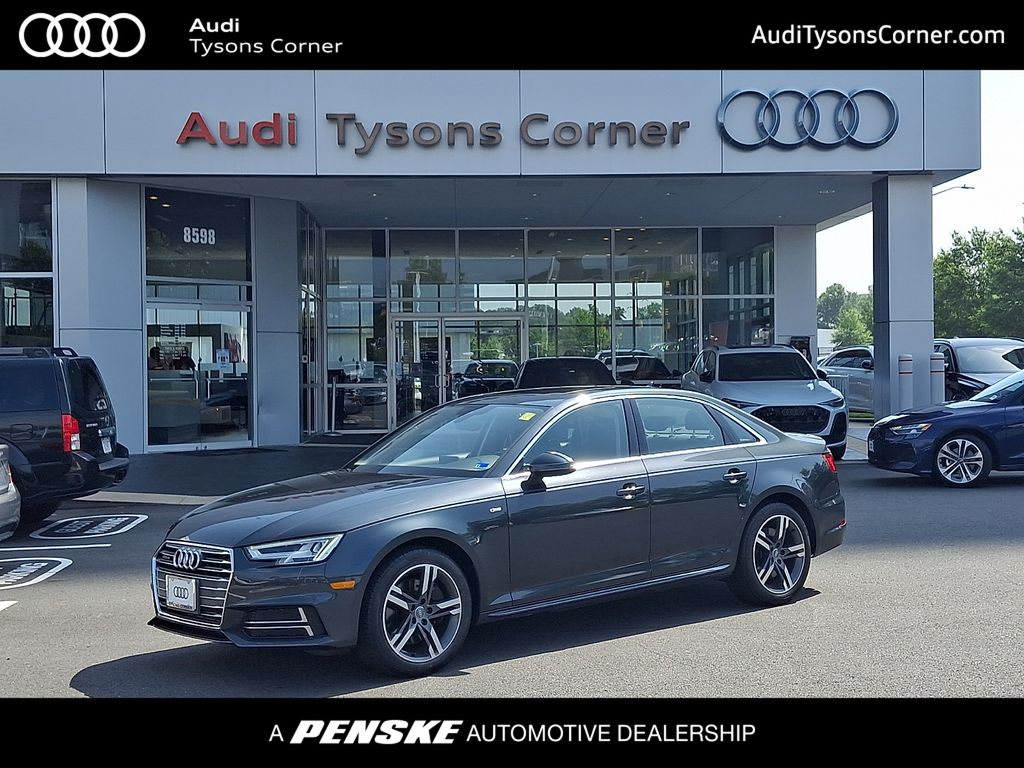 Manhattan Gray Metallic 2017 Audi A4 Sedan All-Wheel Drive 7-Speed Automatic