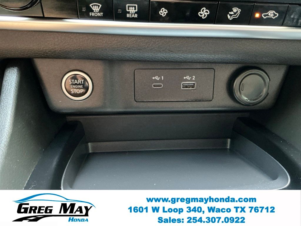 2023 Nissan Rogue SV Black at Greg May Honda
