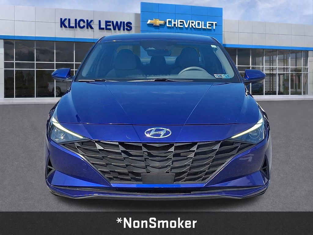 2021 Hyundai Elantra SEL Blue at Phil Fitts Ford