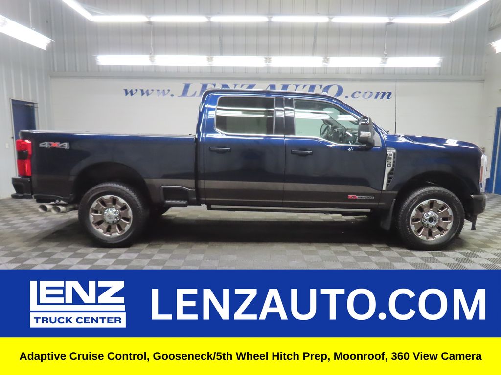 Antimatter Blue Metallic 2025 Ford F-250 Super Duty Pickup Truck Four-Wheel Drive Automatic