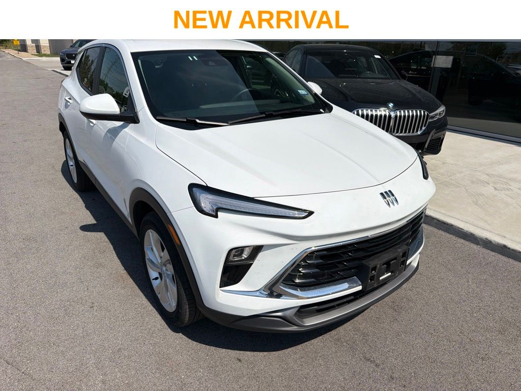Summit White 2025 Buick Encore GX SUV / Crossover Front-Wheel Drive Continuously Variable Transmission