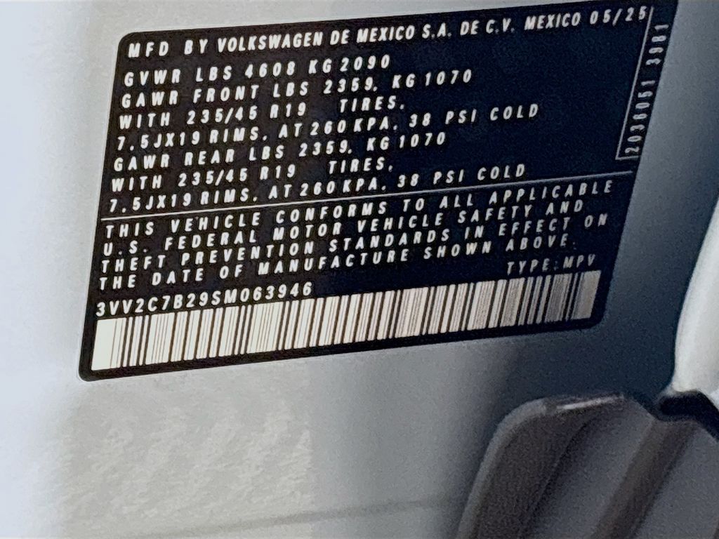 2025 Volkswagen Taos 1.5T SE