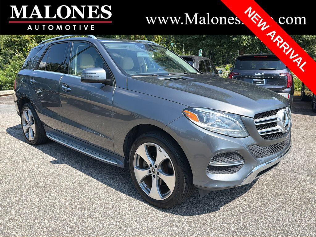 Selenite Gray Metallic 2018 Mercedes-Benz GLE SUV / Crossover Rear-Wheel Drive 7-Speed Automatic