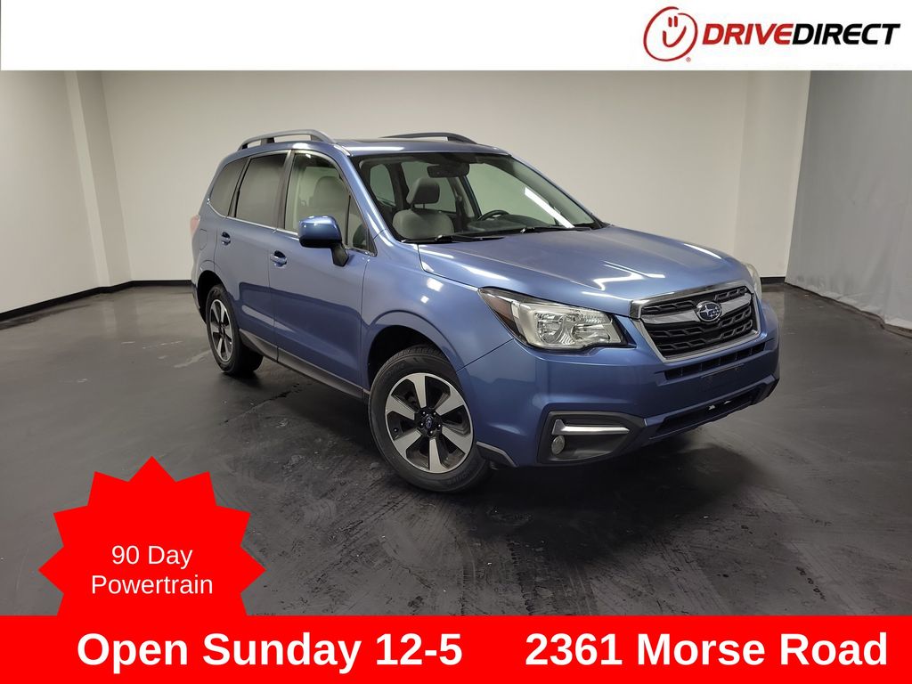 Quartz Blue Pearl 2018 Subaru Forester 2.5i Limited SUV / Crossover All-Wheel Drive Continuously Variable Transmission