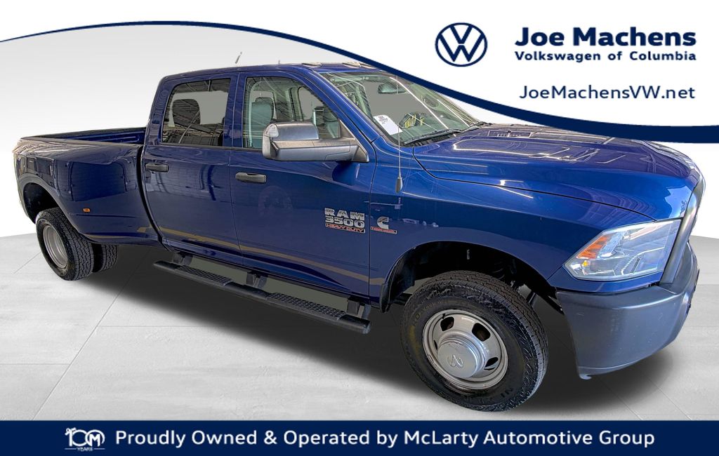 Blue Streak Pearlcoat 2016 RAM 3500 Pickup Truck Four-Wheel Drive 6-Speed Automatic