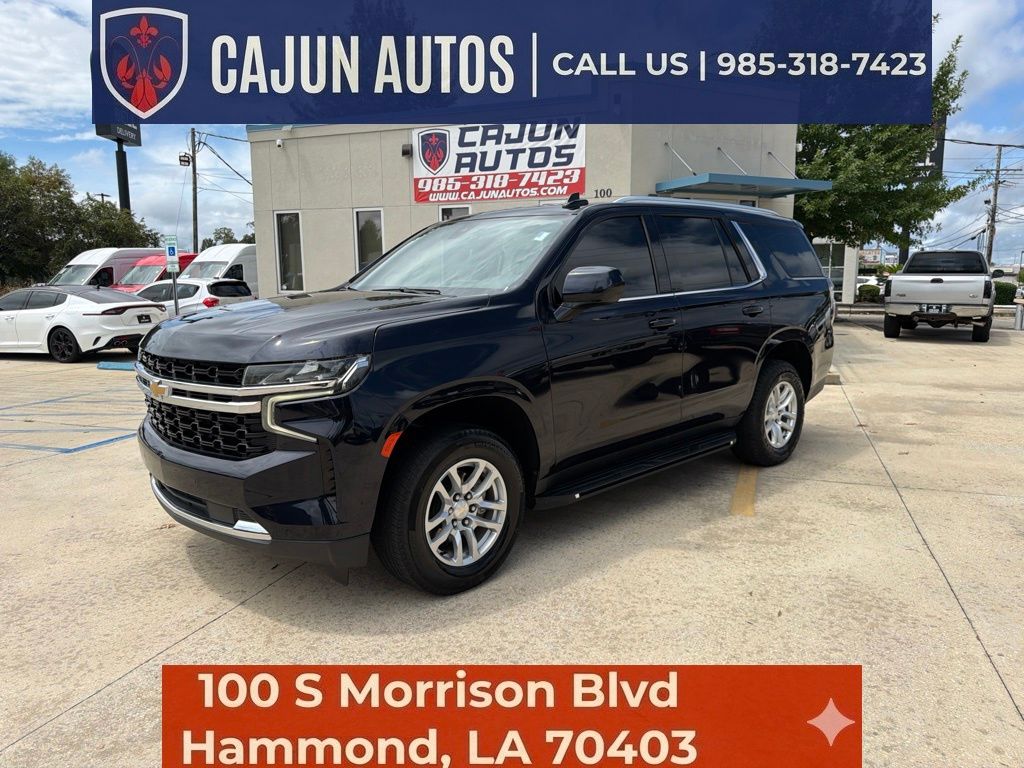 Midnight Blue Metallic 2022 Chevrolet Tahoe SUV / Crossover 4X2