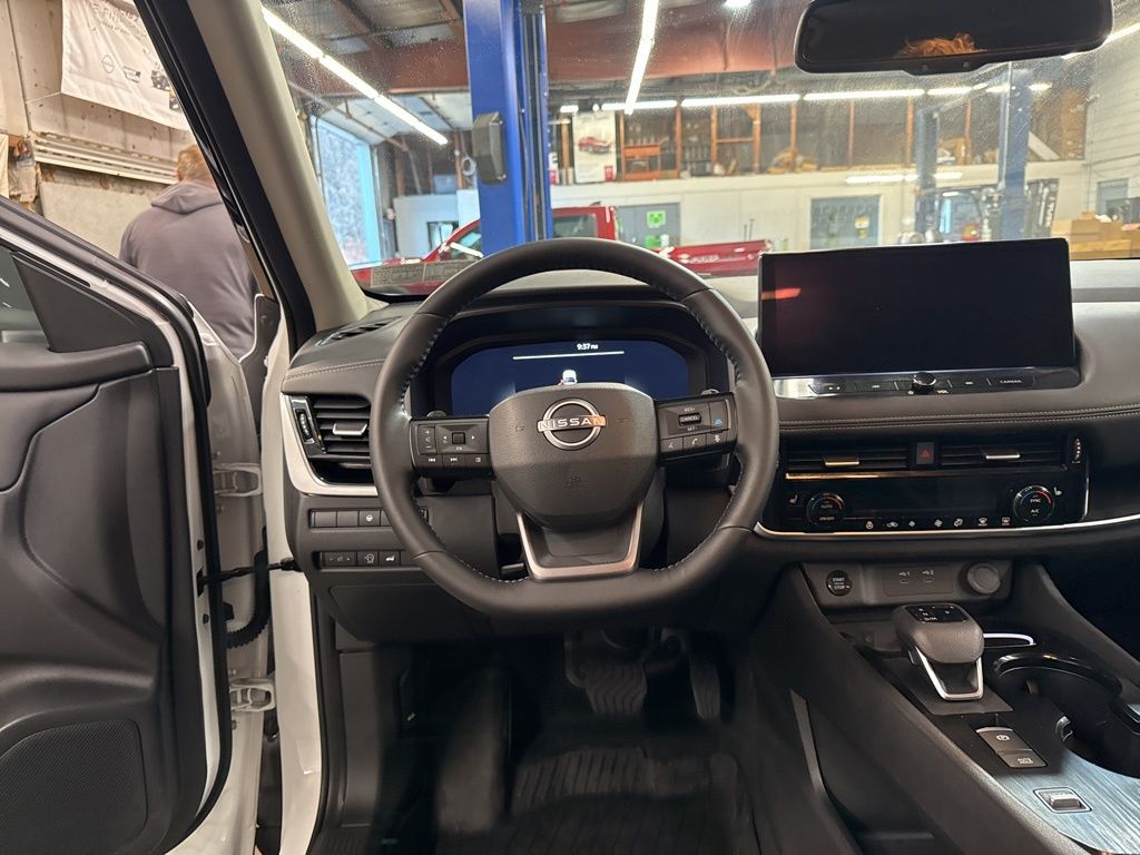 2025 Nissan Rogue SL White at Auto Express Mitsubishi