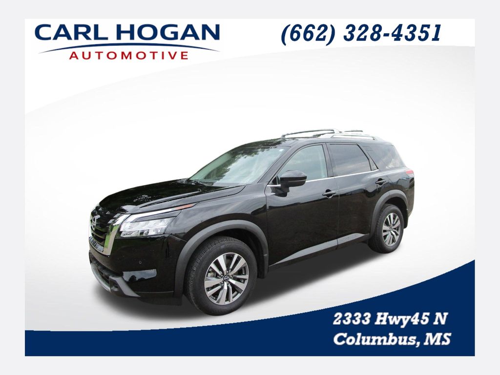 Super Black 2024 Nissan Pathfinder SUV / Crossover Front-Wheel Drive 9-Speed Automatic