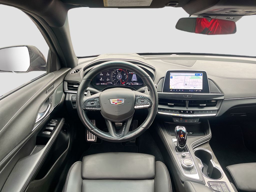 2023 Cadillac CT4 V-Series Red at AutoSavvy Houston Southwest
