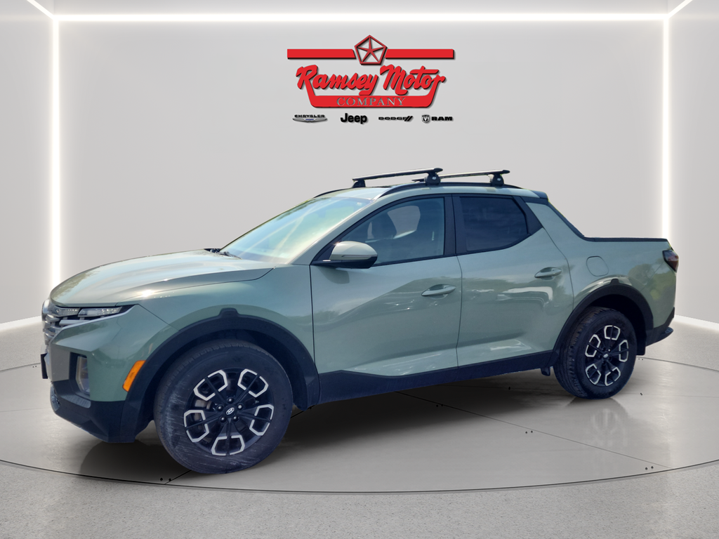 Sage Gray 2023 Hyundai Santa Cruz SEL Premium Crew Cab AWD Pickup Truck All-Wheel Drive Automatic