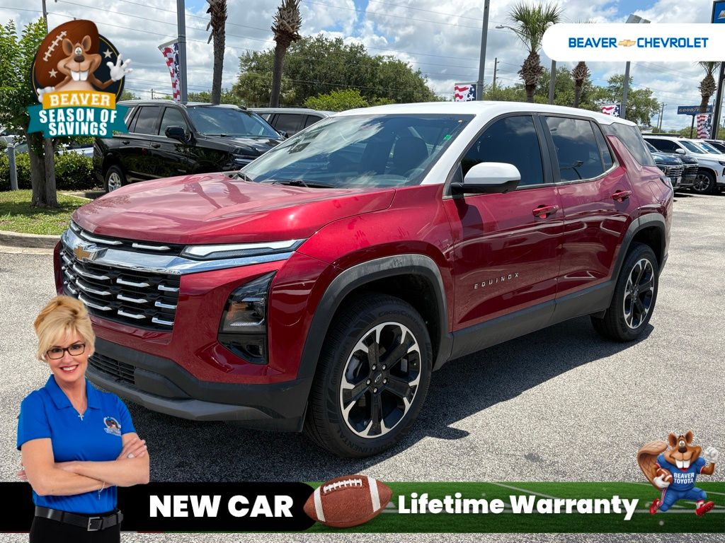 Radiant Red 2026 Chevrolet Equinox SUV / Crossover Front-Wheel Drive Continuously Variable Transmission