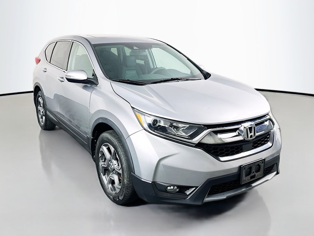 Lunar Silver Metallic 2017 Honda CR-V EX AWD SUV / Crossover All-Wheel Drive Continuously Variable Transmission