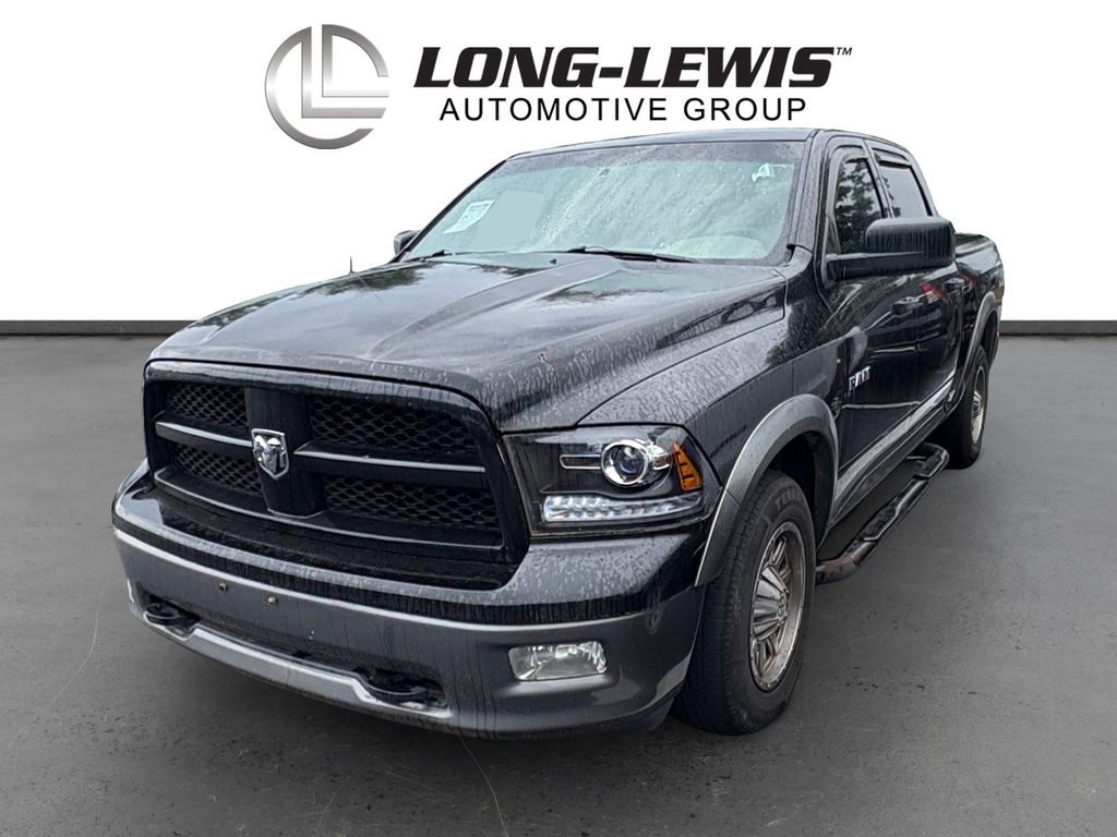 Brilliant Black Crystal PC/Light Graystone PC 2009 Dodge RAM 1500 TRX Crew Cab RWD Pickup Truck 4X2 5-Speed Automatic