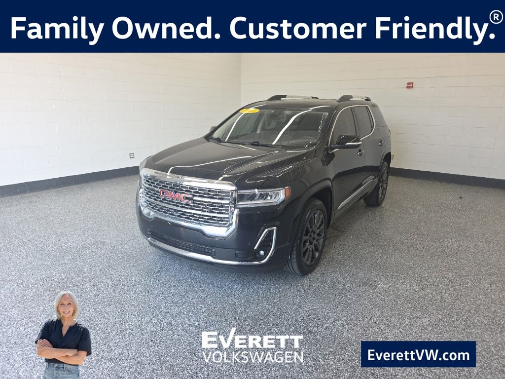 Black (Ebony Twilight Metallic) 2023 GMC Acadia SUV / Crossover Front-Wheel Drive 9-Speed Automatic