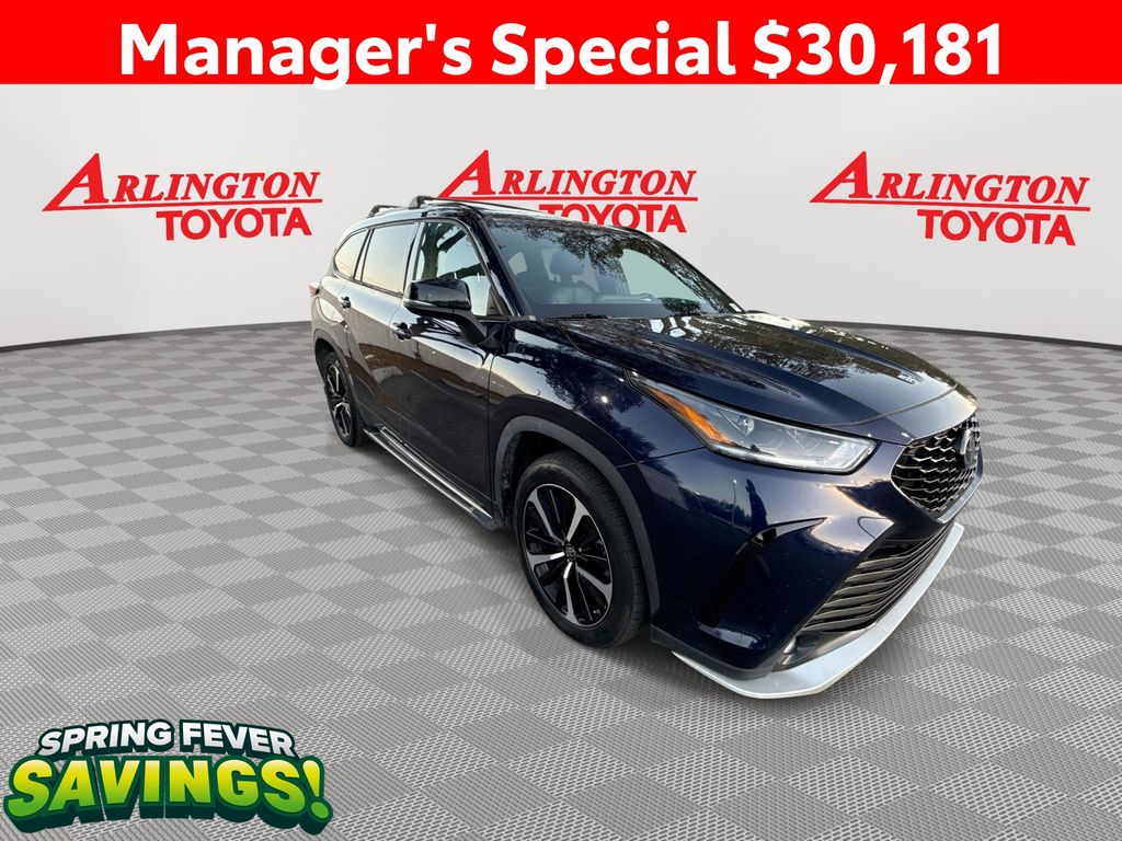 Blueprint 2022 Toyota Highlander XSE FWD SUV / Crossover Front-Wheel Drive 8-Speed Automatic