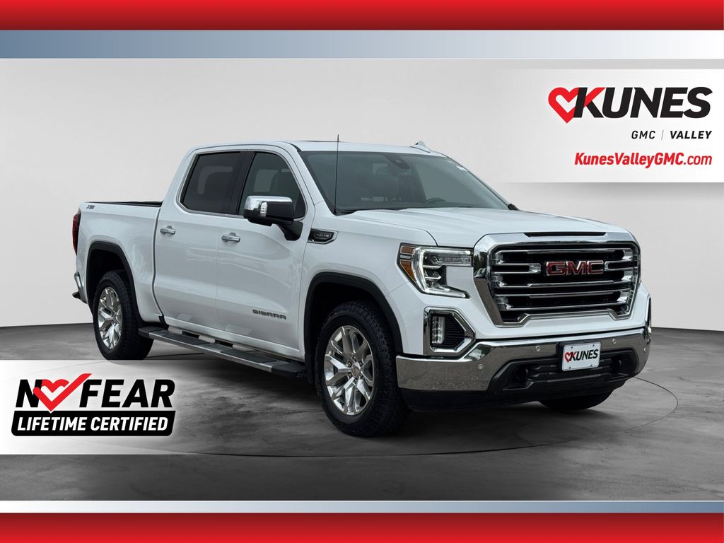 Summit White 2021 GMC Sierra 1500 Pickup Truck Four-Wheel Drive Automatic