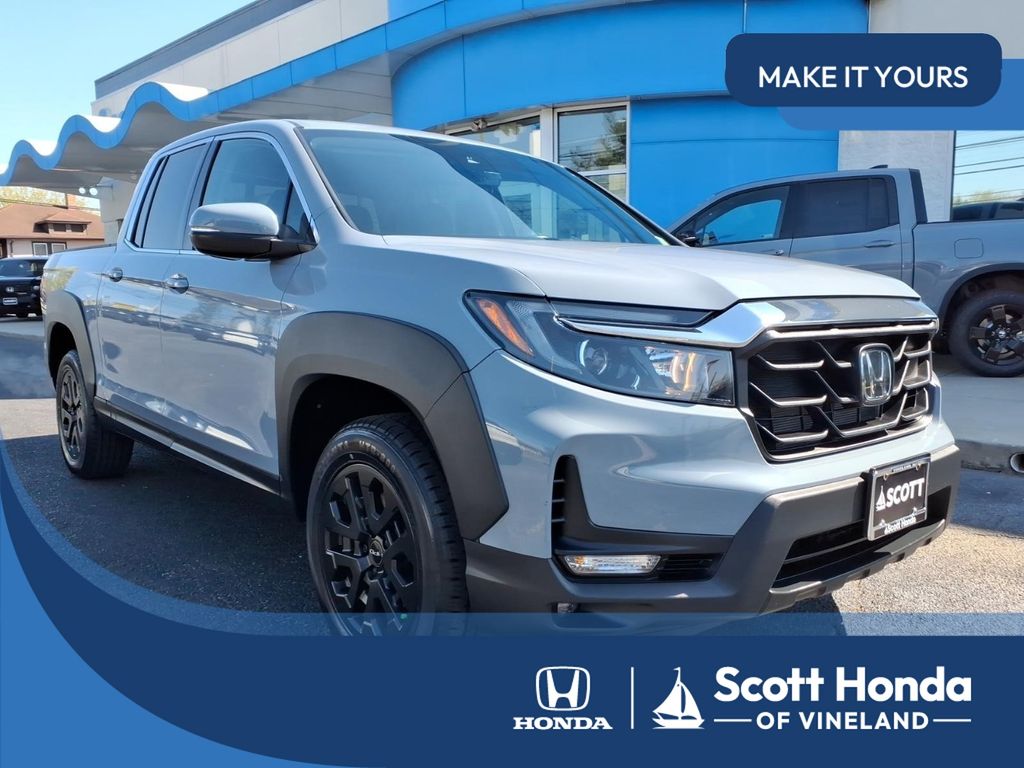 Sonic Gray Pearl 2023 Honda Ridgeline RTL AWD Pickup Truck All-Wheel Drive 9-Speed Automatic