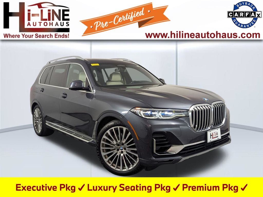 Arctic Gray Metallic 2019 BMW X7 SUV / Crossover All-Wheel Drive 8-Speed Automatic