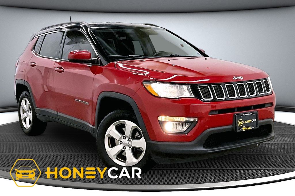 Redline Pearlcoat 2018 Jeep Compass SUV / Crossover Four-Wheel Drive 9-Speed Automatic