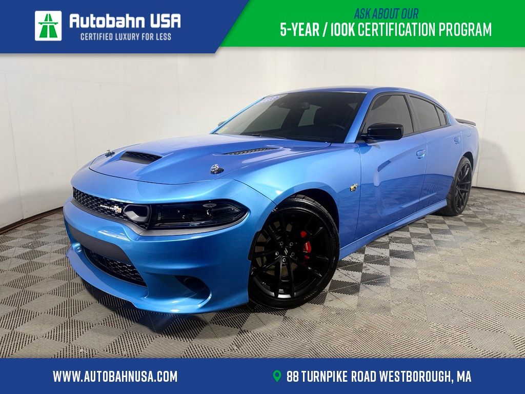 B5 Blue Pearlcoat 2023 Dodge Charger Sedan Rear-Wheel Drive 8-Speed Automatic