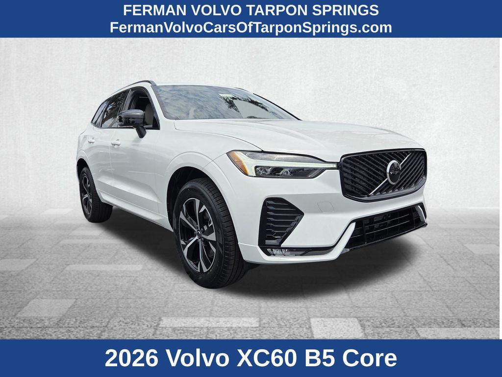 Crystal White 2026 Volvo XC60 SUV / Crossover All-Wheel Drive Automatic