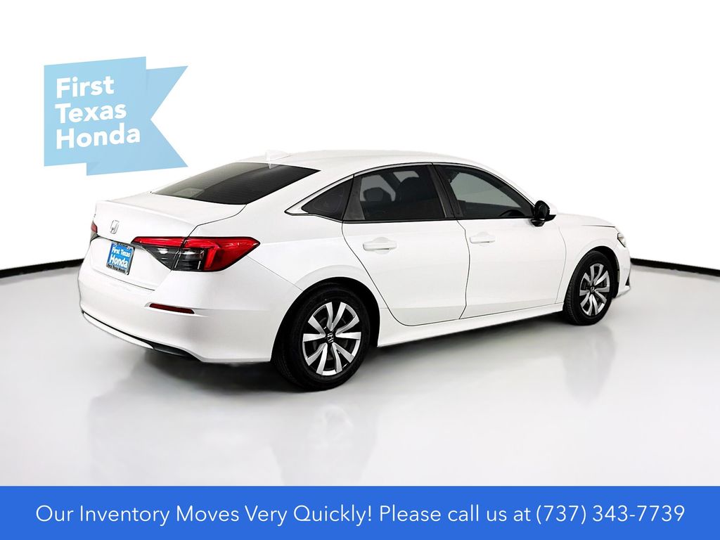 Used Car 2022 Honda Civic  Lx For Sale Under $25,000 In Austin, Texas