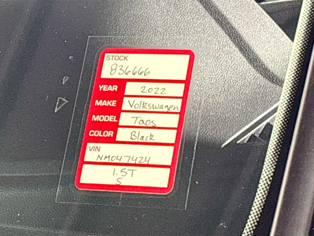 2022 Volkswagen Taos 1.5T S
