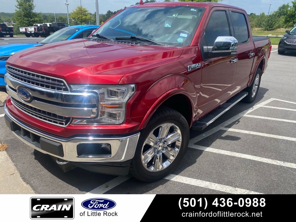 Ruby Red 2018 Ford F-150 Pickup Truck Four-Wheel Drive Automatic