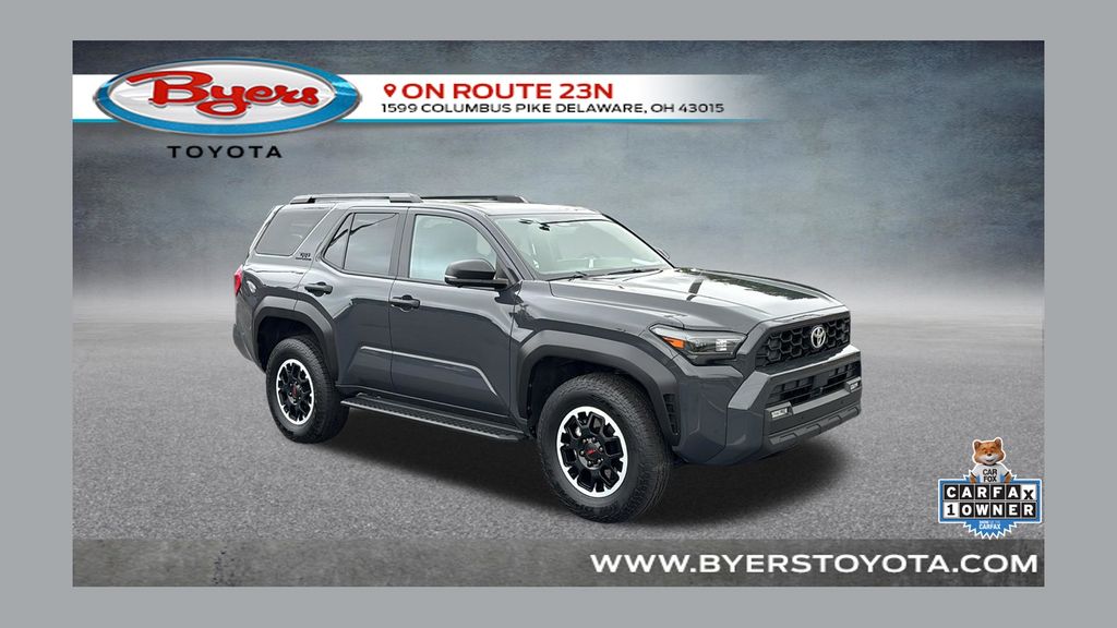 Underground 2025 Toyota 4Runner SUV / Crossover Four-Wheel Drive 8-Speed Automatic