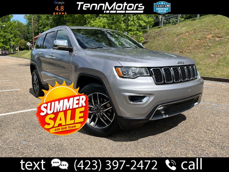 Billet Silver Metallic Clearcoat 2019 Jeep Grand Cherokee SUV / Crossover Four-Wheel Drive 8-Speed Automatic
