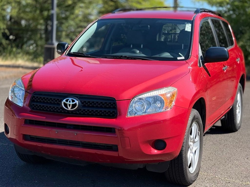 Barcelona Red Metallic 2007 Toyota RAV4 SUV / Crossover Four-Wheel Drive 4-Speed Automatic