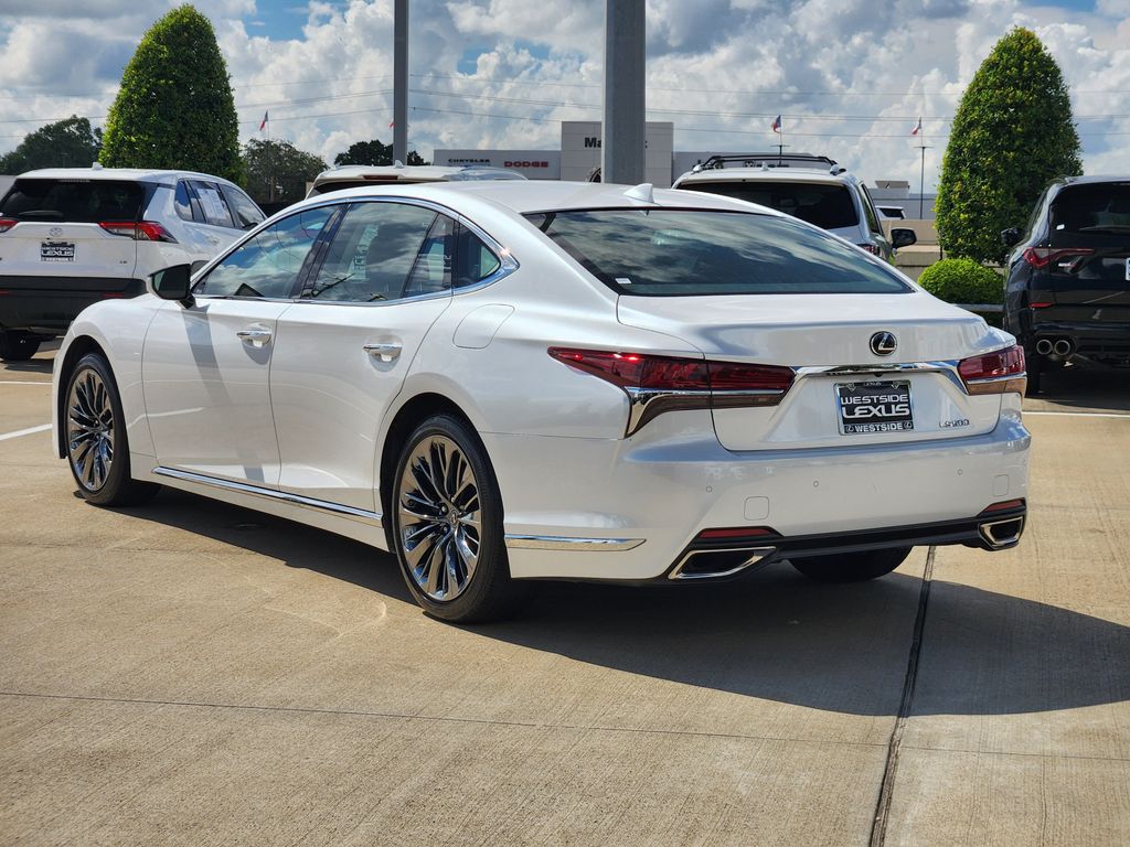 2020 Lexus LS 500 Base White at Westside Lexus