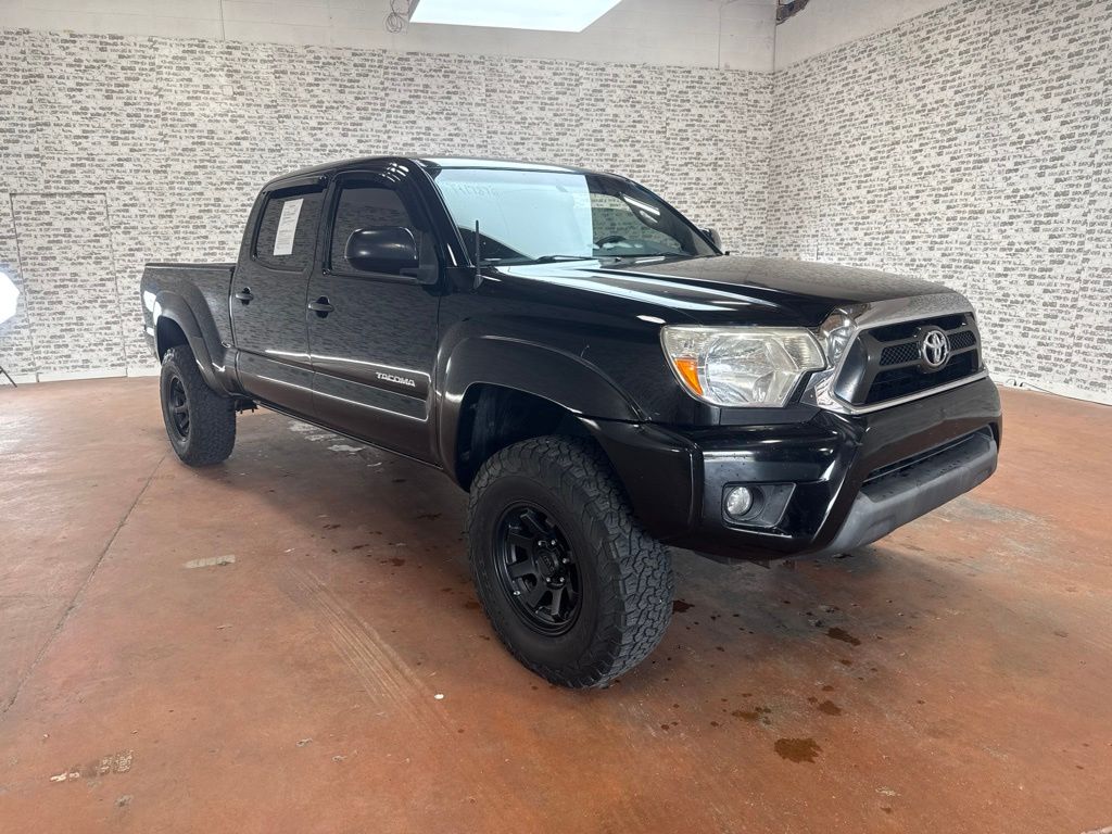 Black 2015 Toyota Tacoma Pickup Truck Four-Wheel Drive 5-Speed Automatic