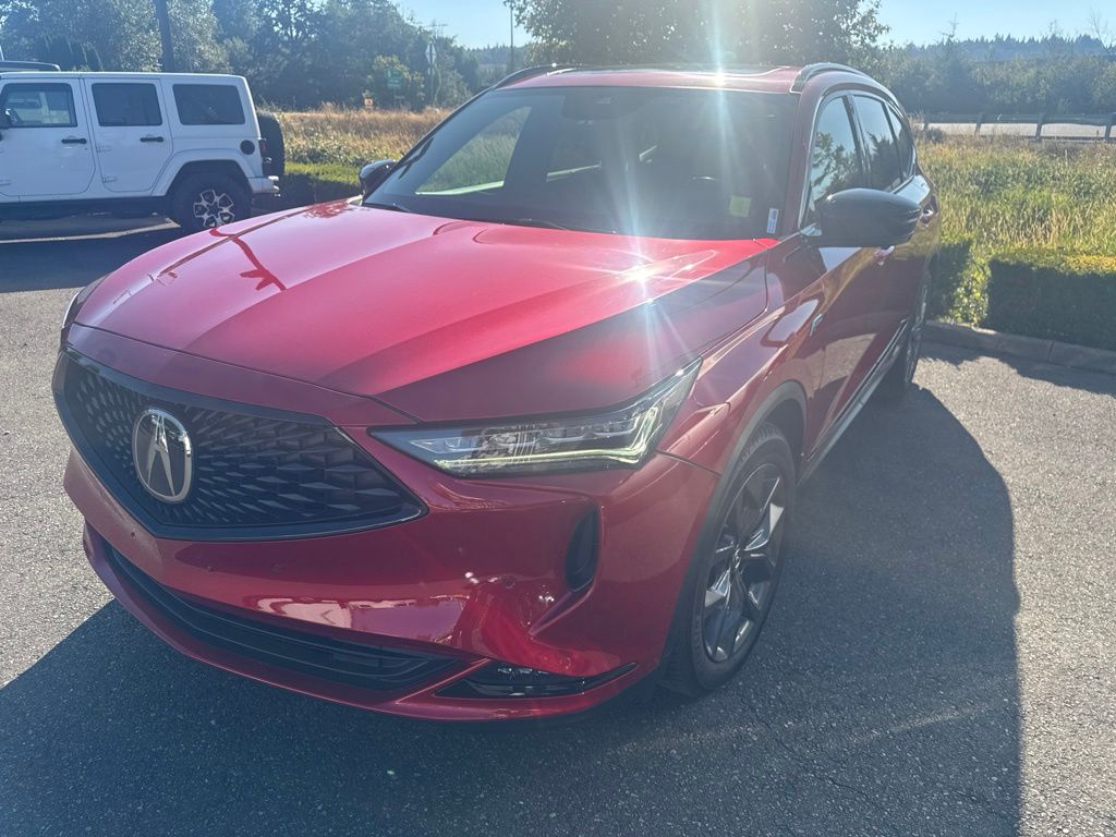 Red 2022 Acura MDX SUV / Crossover All-Wheel Drive Automatic