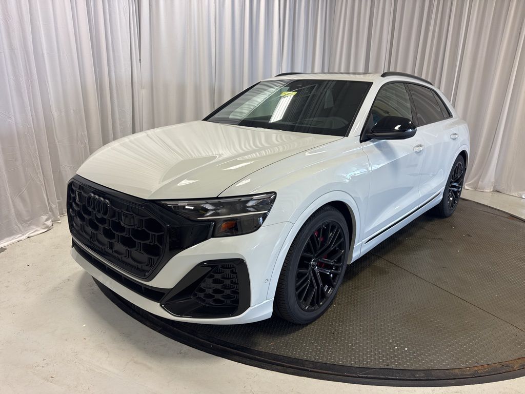 Glacier White 2026 Audi SQ8 4.0T quattro Prestige SUV / Crossover All-Wheel Drive 8-Speed Automatic