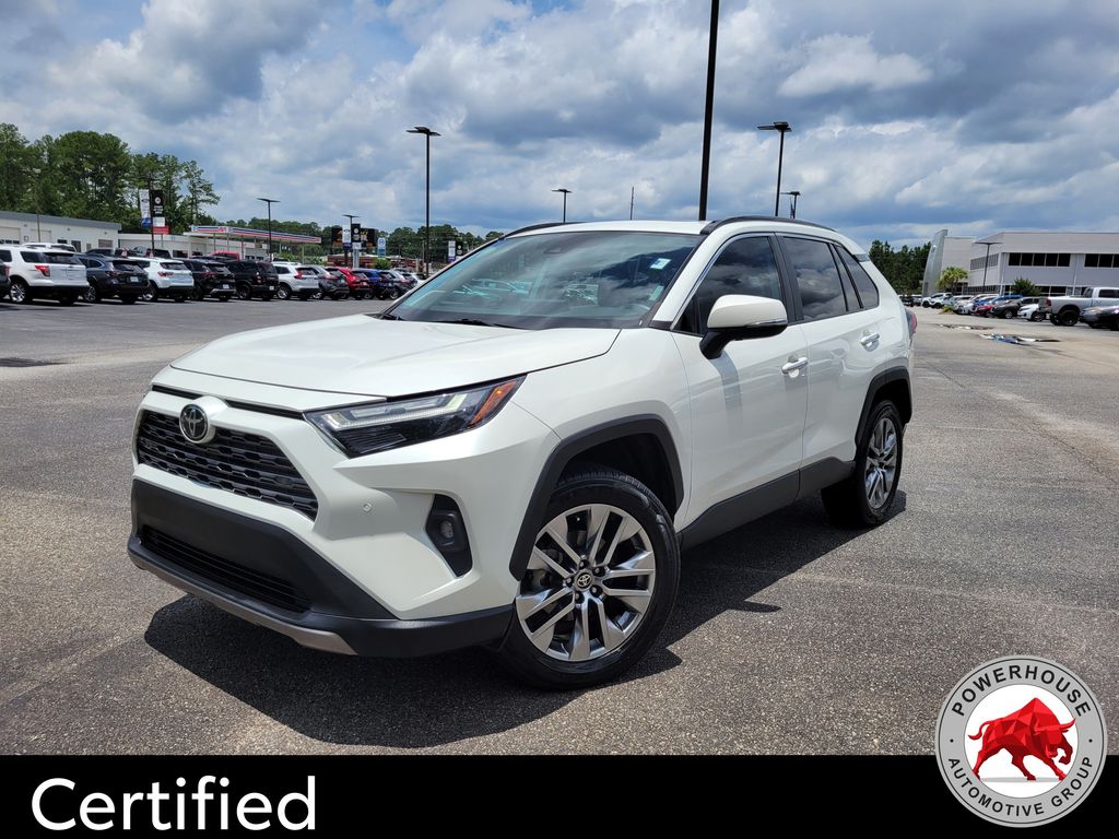 White (Blizzard Pearl) 2022 Toyota RAV4 SUV / Crossover Front-Wheel Drive 8-Speed Automatic