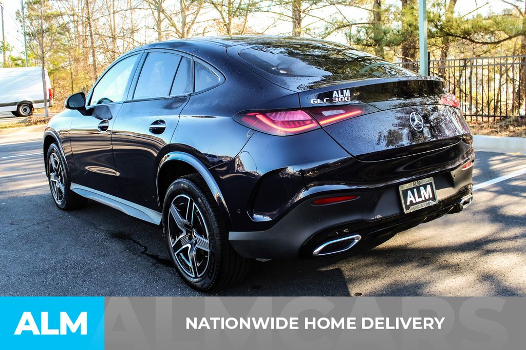 Used 2024 Blue Mercedes-Benz GLC 300 Coupe image 5