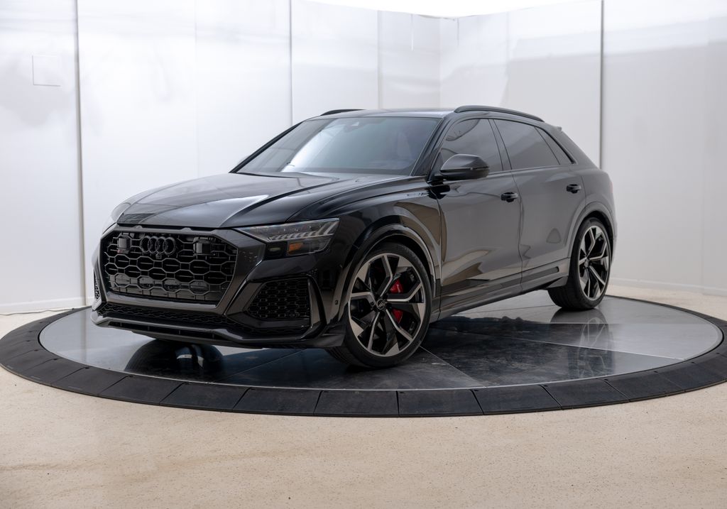 Mythos Black Metallic 2023 Audi RS Q8 4.0T quattro SUV AWD SUV / Crossover All-Wheel Drive 8-Speed Automatic