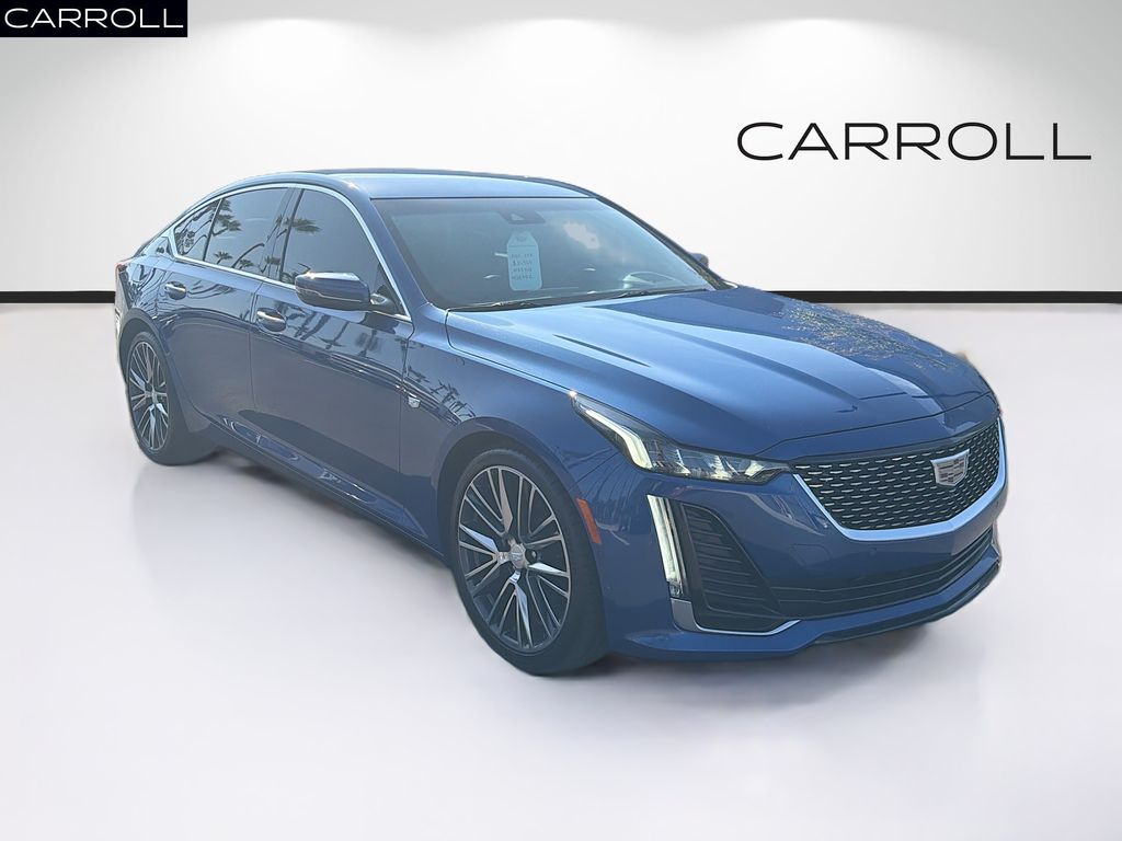 Wave Metallic 2023 Cadillac CT5 Sedan Rear-Wheel Drive Automatic