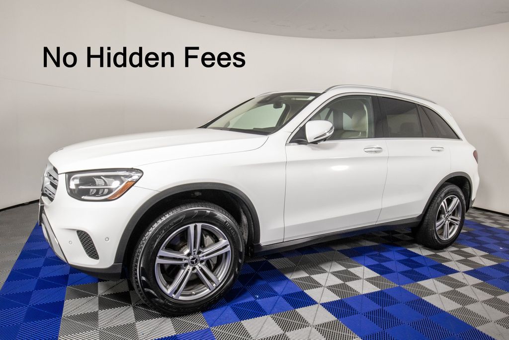 Polar White 2022 Mercedes-Benz GLC SUV / Crossover All-Wheel Drive 9-Speed Automatic