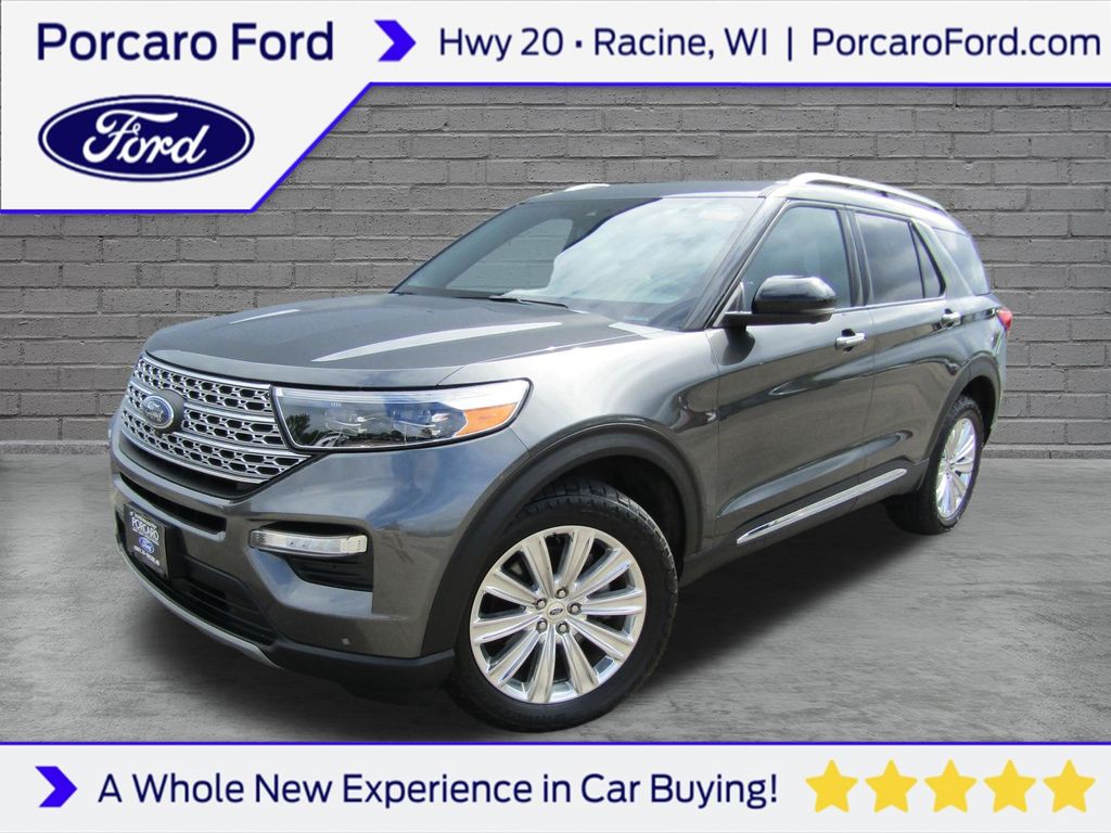 Gray (Magnetic Metallic) 2020 Ford Explorer Hybrid SUV / Crossover All-Wheel Drive Automatic