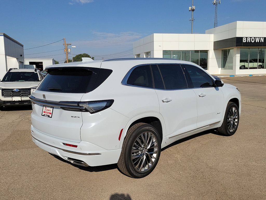 2026 Buick Enclave Avenir White at Brown Buick GMC